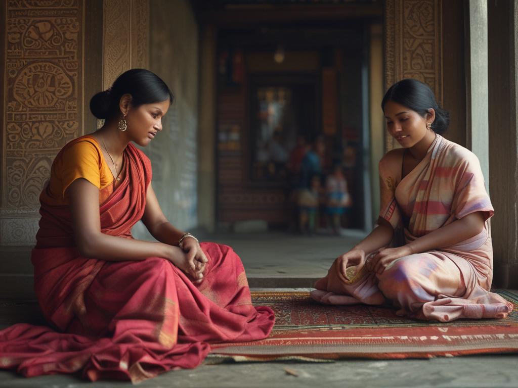 Tangail culture, sari weaving, local markets, heritage, modern development